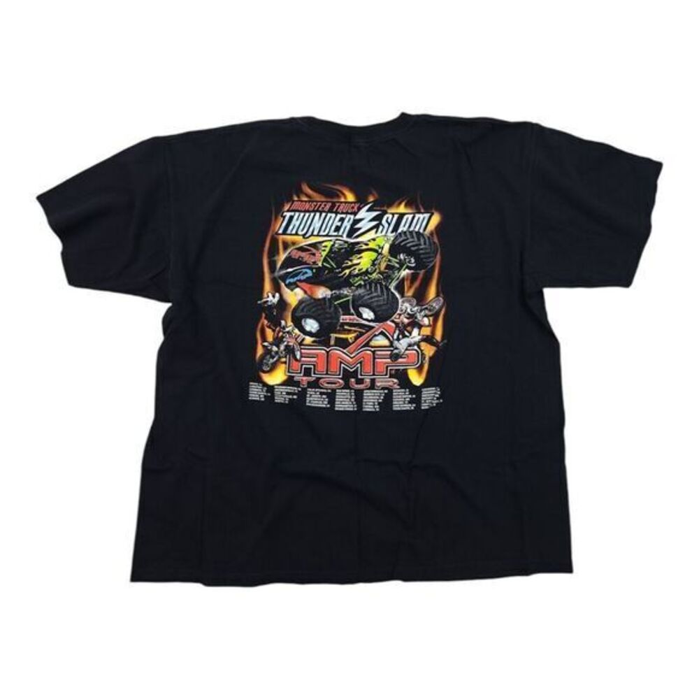Vintage Monster Truck Thunder Slam Amp Tour T Shirt Mens 2XL